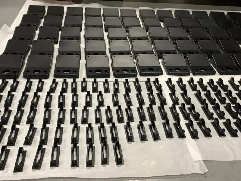 Hand-finished painted 3D printed parts